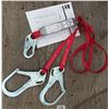 Image 2 : 3M Fall Protection Safety Harness and Double Lanyard Set