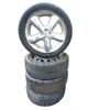 Image 1 : Five Used Car Tires with Rims