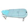 Image 1 : Foldable Portable Bathtub with Cushion and Adjustable Legs