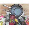 Image 2 : Kitchenware with Glass Candle Holders and Milk Glass Creamer Set