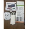 Image 2 : Lot: 2 IP67 LED Floodlights, BlackBox DVR, Power Strip, Sleek Socket