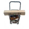 Image 2 : Folding Shopping Cart With Assorted Blankets And LED Light Bar