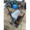 Image 4 : Folding Shopping Cart With Assorted Blankets And LED Light Bar