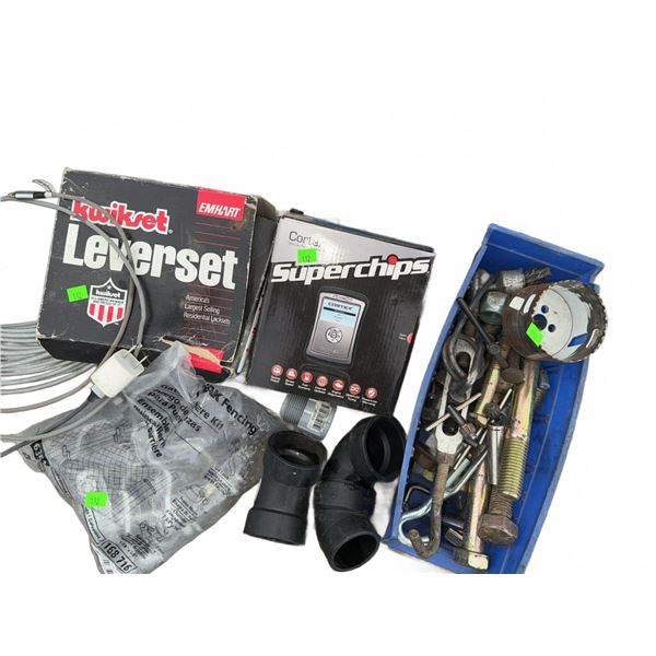 Hardware, Kwikset Leverset, Driveway Alarm, Superchips and Fasteners