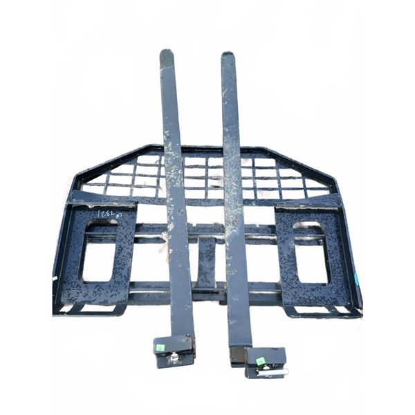 Heavy Duty Skid Steer Pallet Fork Attachment