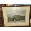 Image 6 : 2 Framed Prints and Log Cabin Birdhouse