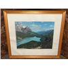 Image 9 : 2 Framed Prints and Log Cabin Birdhouse
