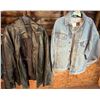 Image 1 : Guccini Leather Co. XL Jacket & Lee Denim XL Jacket