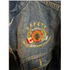 Image 3 : Carroll Original Wear Leather Rodeo Jacket & Stormrider Denim Safety Jacket, Size L