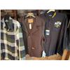 Image 1 : Western Wears - Stormtech Flannel Shirt, Wool Vest, Wrangler NFR Shirt