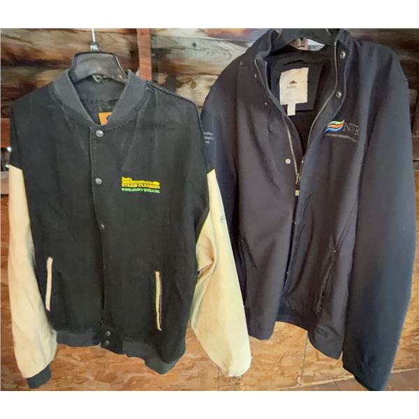 ID Wear Varsity Jacket and Roots 73 Softshell Jacket XL