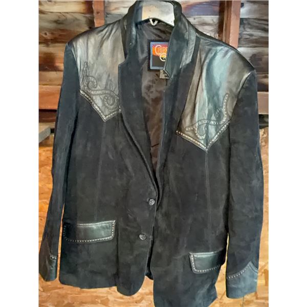 Cripple Creek Suede and Leather Western Cowboy Jacket XL