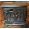 Image 1 : Mini Electric Fireplace Heater With Log Effect