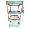 Image 1 : Vintage 7UP Metal Utility Stand on Casters