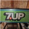 Image 2 : Vintage 7UP Metal Utility Stand on Casters