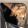 Image 9 : Utility Shelf with Wood Burning Stove, Cast Iron Cauldrons, Propane Tank, Jerry Can