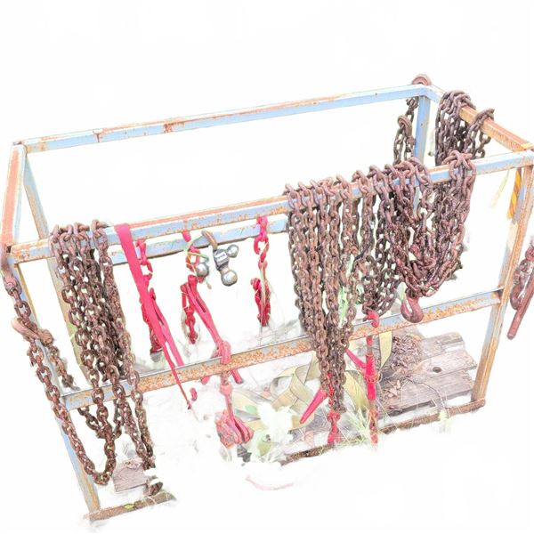 Tow Chains, Reese Tow Power Hitch, Load Binders, and Straps