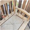 Image 4 : Handmade Oak Bench with Woven Rattan Seat