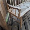 Image 6 : Handmade Oak Bench with Woven Rattan Seat