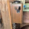 Image 5 : Wooden Wall-Mount Rotary Crank Telephone