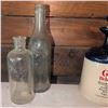Image 7 : Glass Bottles Including Clark's Ketchup, Rexall, Clubhouse Olives, and Canada Dry