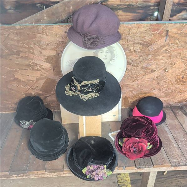 Women's Hats Including Louise Green, Hopeless Romantic, and Adora