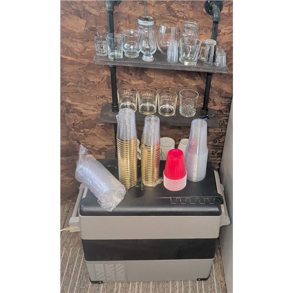 Alpicool Portable Electric Cooler-Freezer, 12V and 110V, With Accessories
