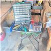 Image 1 : Hand Tool Lot With Parts Organizer and Tire Repair Kits