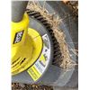 Image 4 : Yard Tools Lot: Ryobi Trimmer, Rake, Axe, Traffic Post