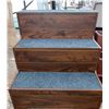 Image 4 : Small Dog Home Accessories Lot With Steps, Bowls, Mat, and Coat