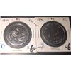 Image 2 : 1974 and 1976 Canada $1 Proof-Like Silver Dollar Coins