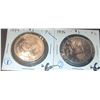 Image 7 : 1974 and 1976 Canada $1 Proof-Like Silver Dollar Coins