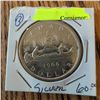 Image 2 : 1966 Canada Silver Dollar Coin
