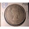 Image 2 : 1958 Canada British Columbia Silver Dollar Coin
