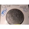 Image 1 : 1969 Canada Silver Dollar Coin
