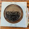 Image 1 : 1977 Canada Silver Dollar Coin UNC