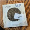 Image 1 : 1940 Canada 50 Cents Silver Coin George VI