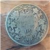 Image 1 : 1922 Canadian 50 Cents Silver Coin, King George V