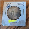Image 1 : 1967 Canada Silver Dollar Coin in Card Holder