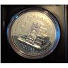 Image 1 : 1977 Canada Silver Jubilee Dollar Coin in Display Case