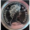Image 2 : 1975 Canada Calgary Centennial Silver Dollar Coin in Case