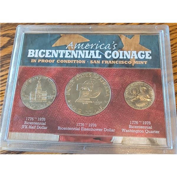 1976 San Francisco Mint Bicentennial Proof Coin Set