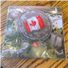 Image 1 : 2015 Royal Canadian Mint $25 Fine Silver Coin with Flag