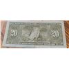 Image 2 : 1937 Bank of Canada $20 Note, King George VI, Vingt Dollars