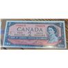 Image 1 : 1954 Bank of Canada $2 Bill - Devil's Face, Serial 7846272