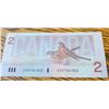 Image 3 : 10 1986 Canadian $2 Bills, Uncirculated, QEII, Bank of Canada