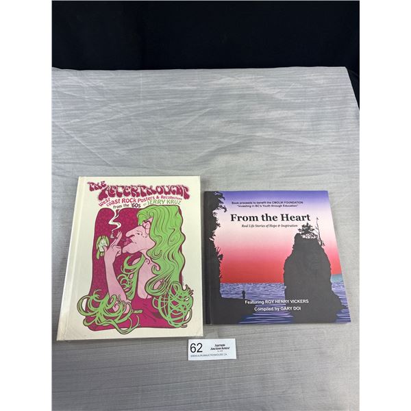 Sealed The After Thought West Coast Rock Poster + From The Heart Book