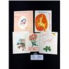 Image 1 : 5 1950s Humor Xmas Cards