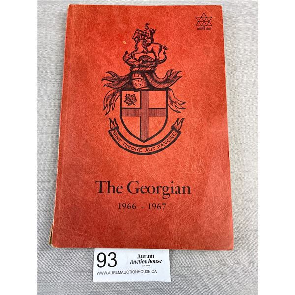 1967 The Georgian Yearbook For Vancouver Boys School St Georges