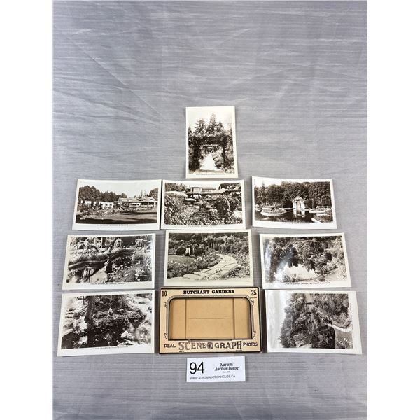 Vintage Butchart Gardens Scene-O-Graph Photos